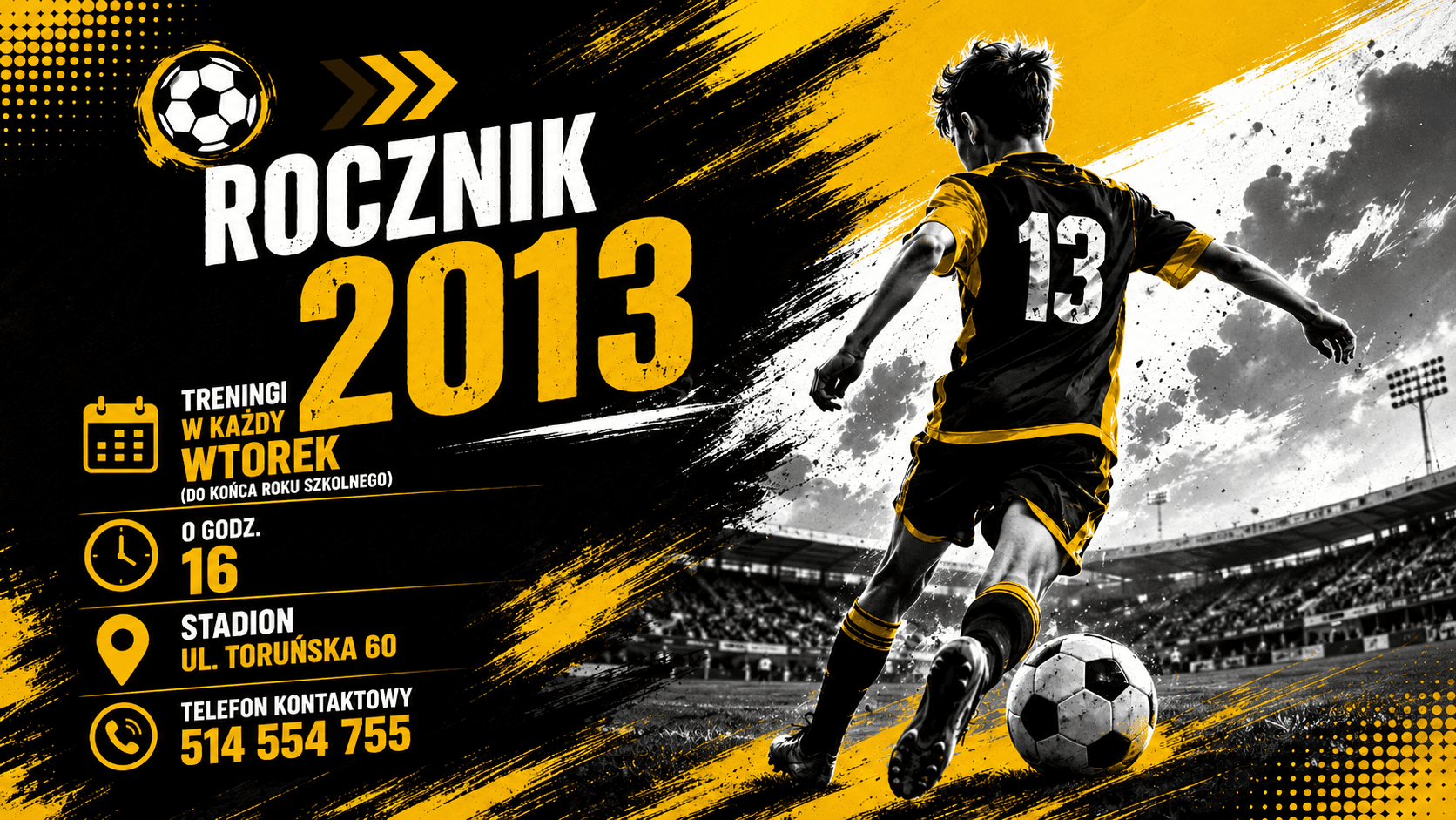 Rozwiń piłkarskie skrzydła z Pomezanią! Dołącz do drużyny rocznika 2013 i zagraj w Lidze Wojewódzkiej!